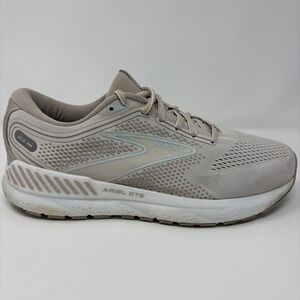 Brooks Ariel GTS 23 Size 11 Women Oyster Alloy Blue Running Shoes 1203901B227